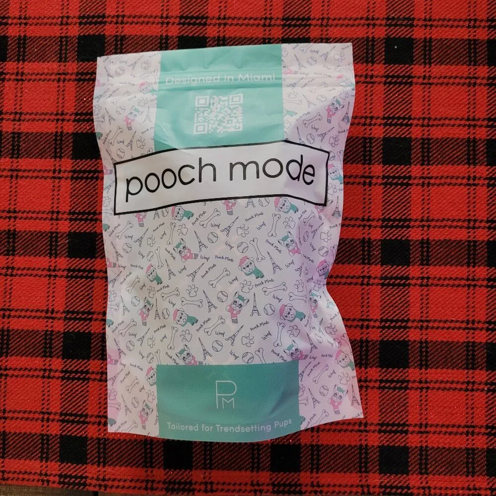 Monogram Print Dog Waste Bag Holder